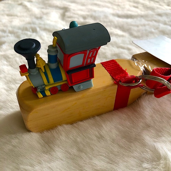 Disney Parks Mickey and Minnie’s Runaway Railway Wooden Whistle - Picture 8 of 9